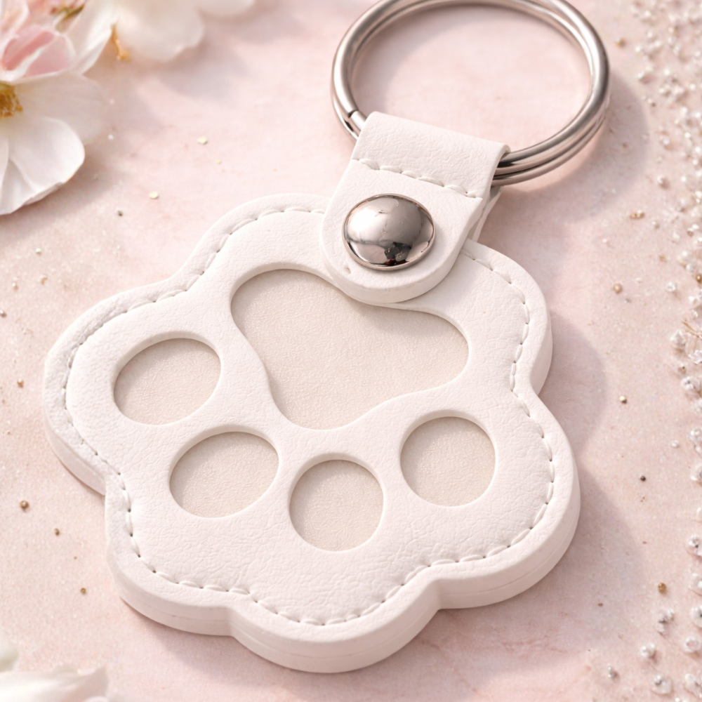Dog Paw Keychain