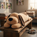 Dog-Shaped Pillow