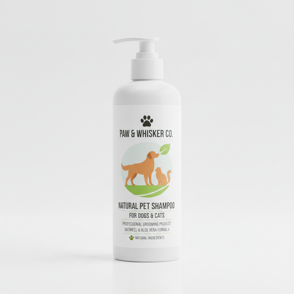Shampoo Natural para Cães e Gatos